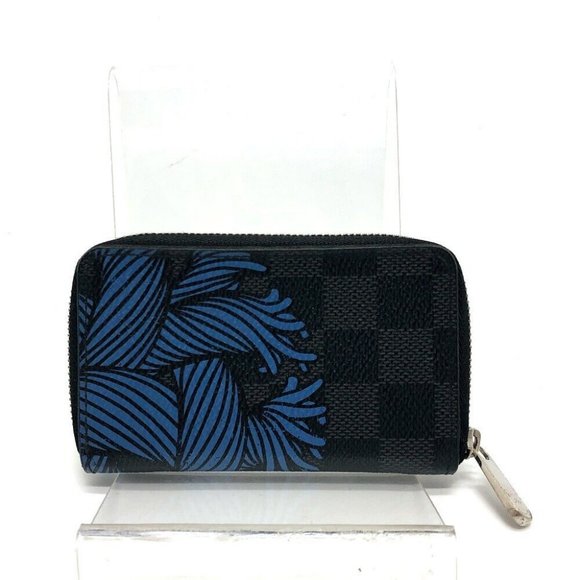 LOUIS VUITTON N41687 DamierGraphite Coin purse